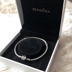Authentic Pandora Moments Snake Bracelet.